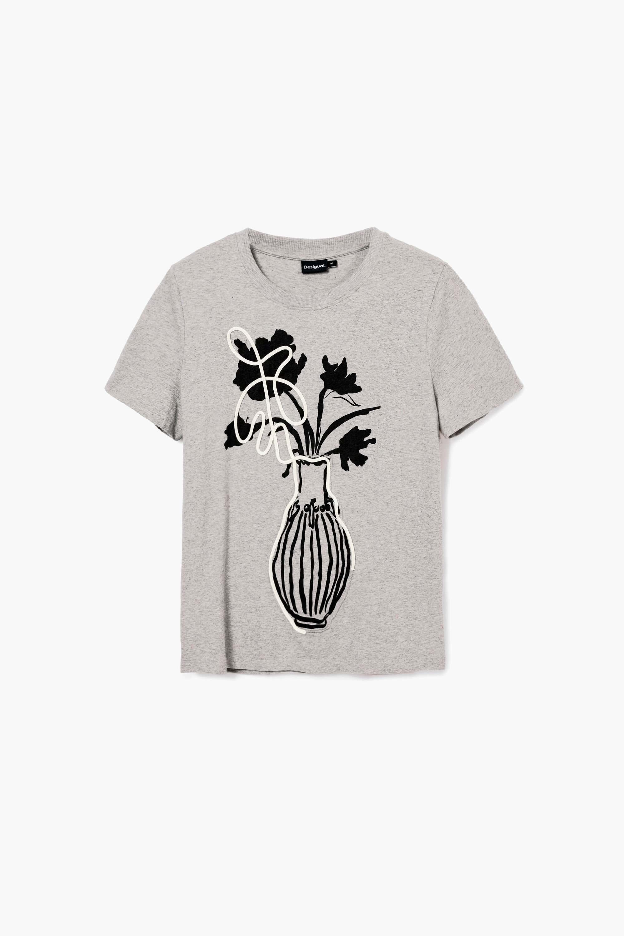 Desigual Plain vase T-shirt