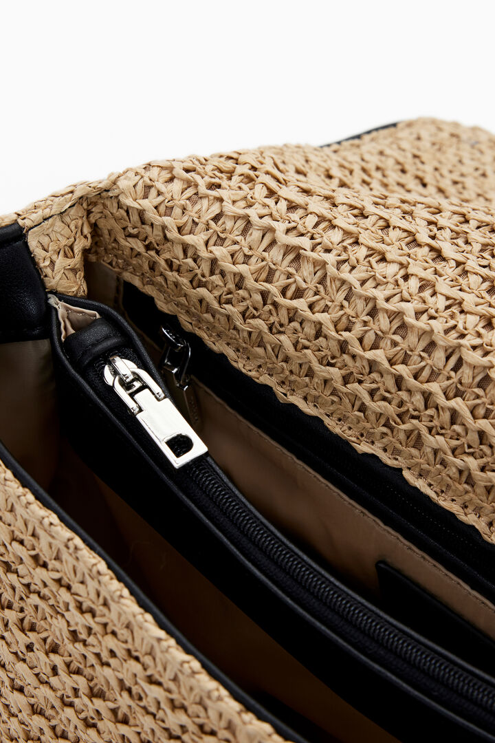 Small raffia backpack | Desigual