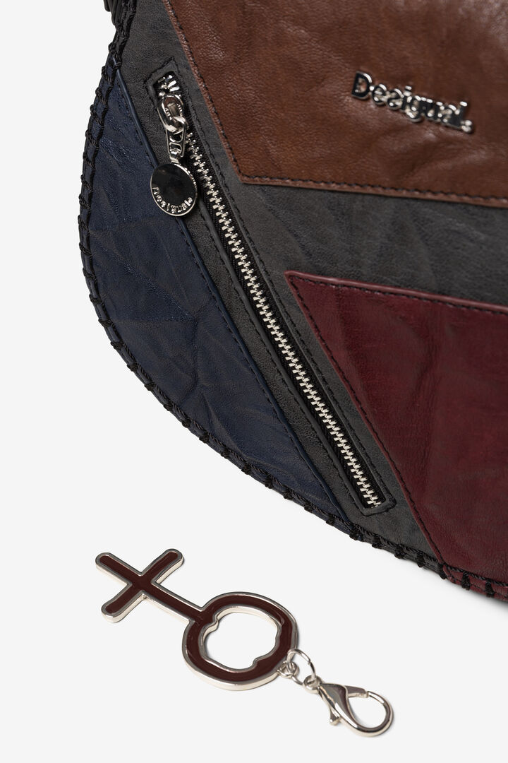 Sling bag with flap zipper | Desigual
