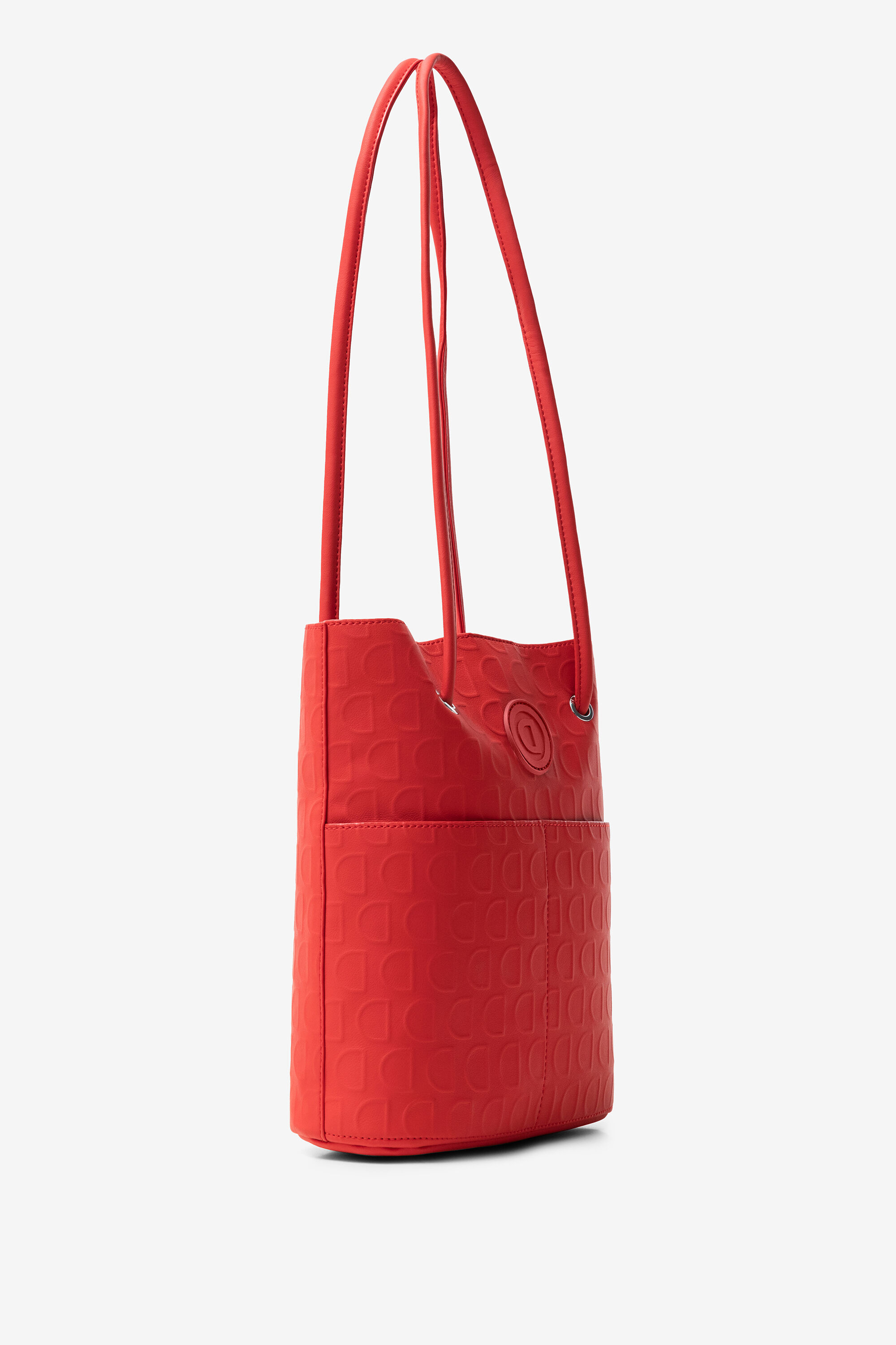Borsa rossa desigual new arrivals