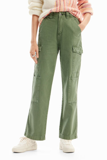 Long cargo trousers | Desigual