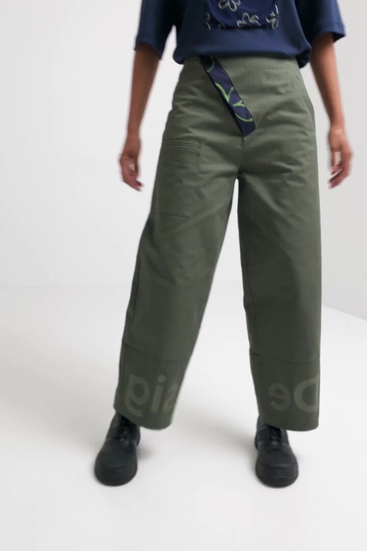 Cropped culottes | Desigual