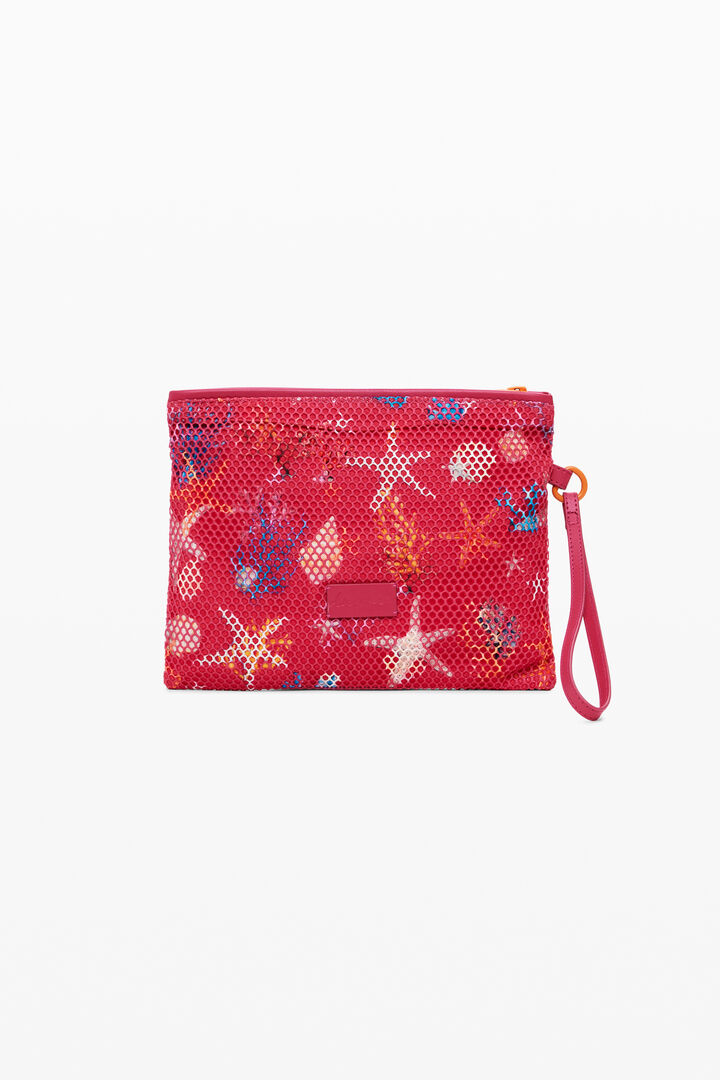 MEDIUM STAR-TEXTURED TOILETRY BAG
