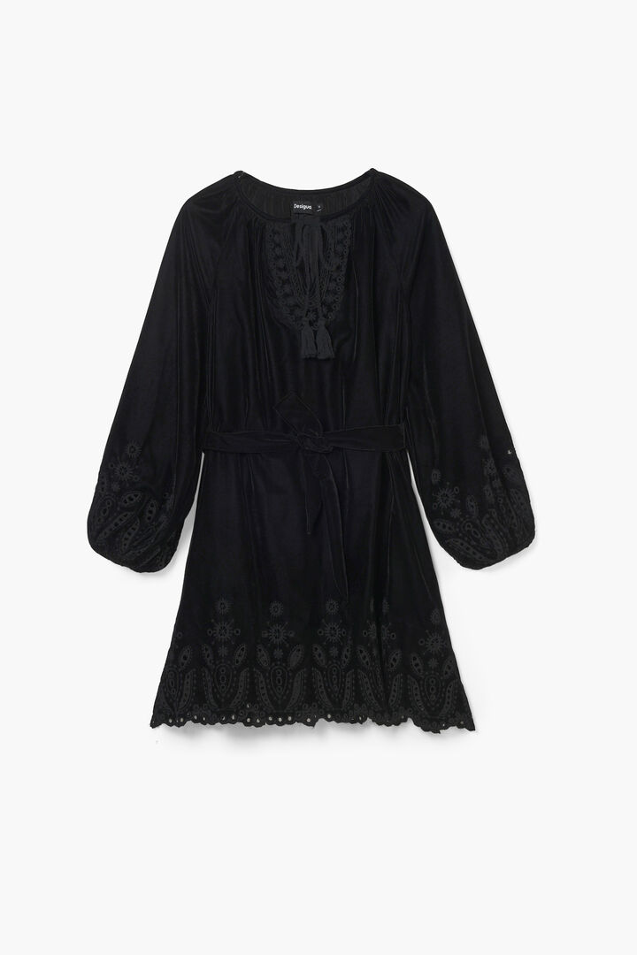 Embroidered mini dress | Desigual