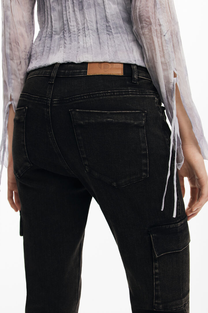 Straight cargo jeans | Desigual