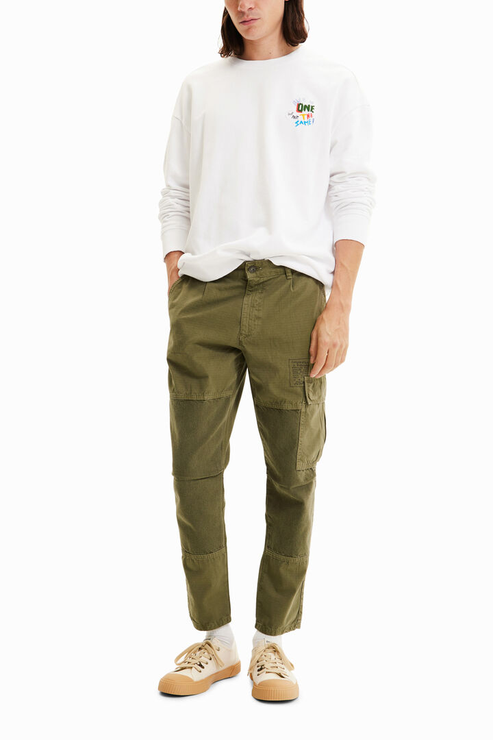 Pantalón cargo patch | Desigual