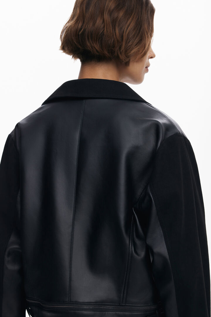Veste effet cuir combiné | Desigual