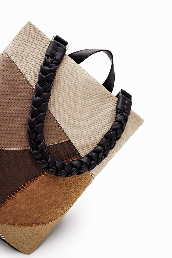 Multi-position patchwork backpack | Desigual