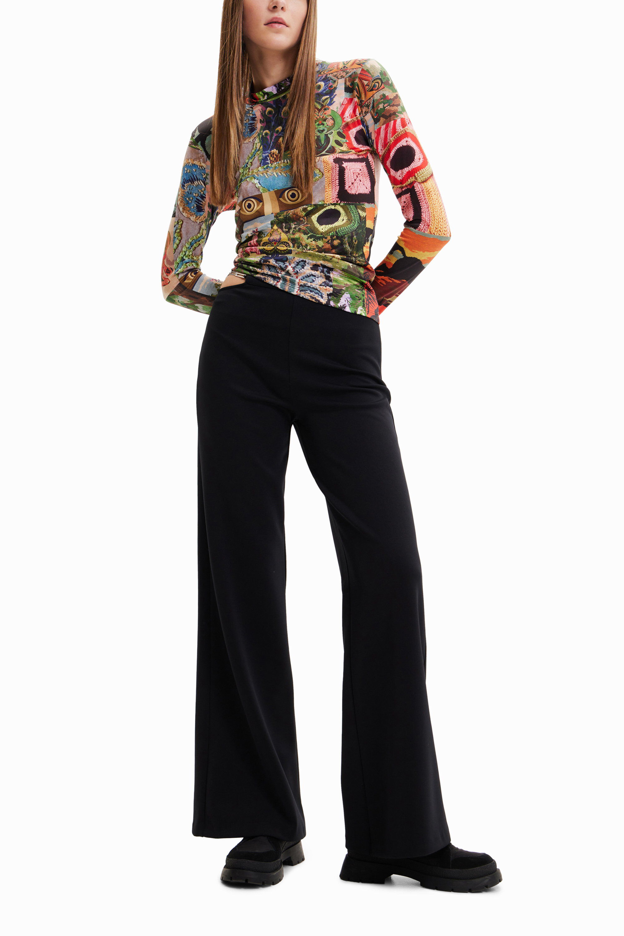 M. Christian Lacroix patch T-shirt | Desigual.com