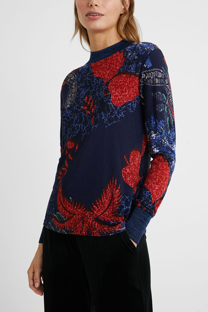 Slim tropical T-shirt | Desigual