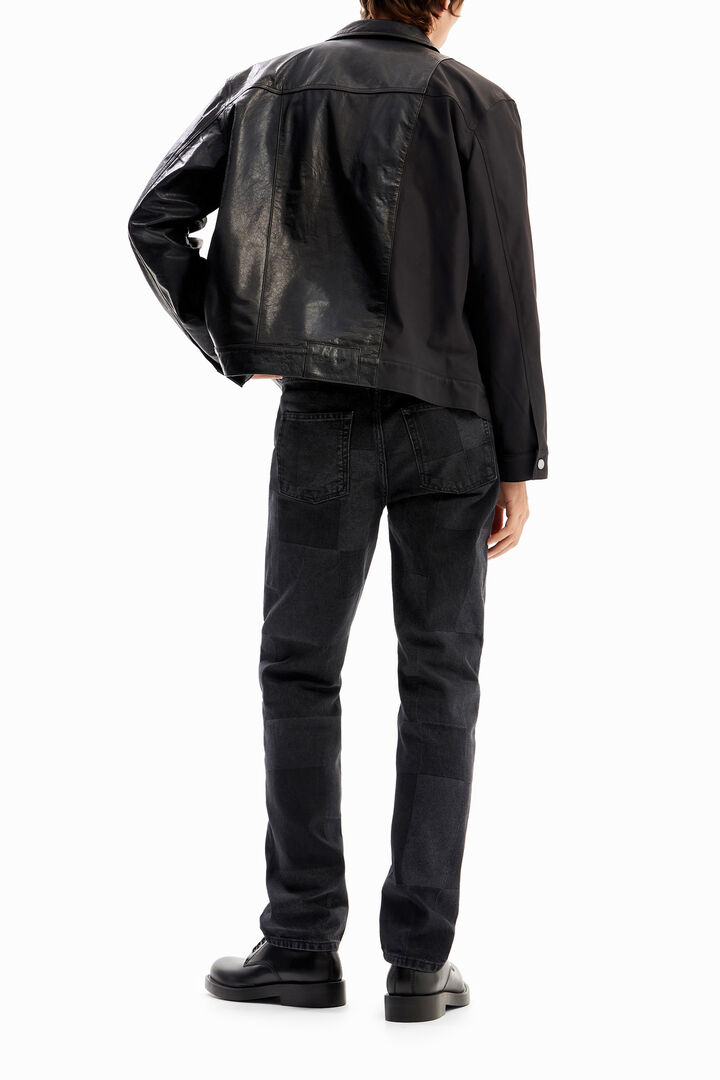 Jeans Straight quadri | Desigual