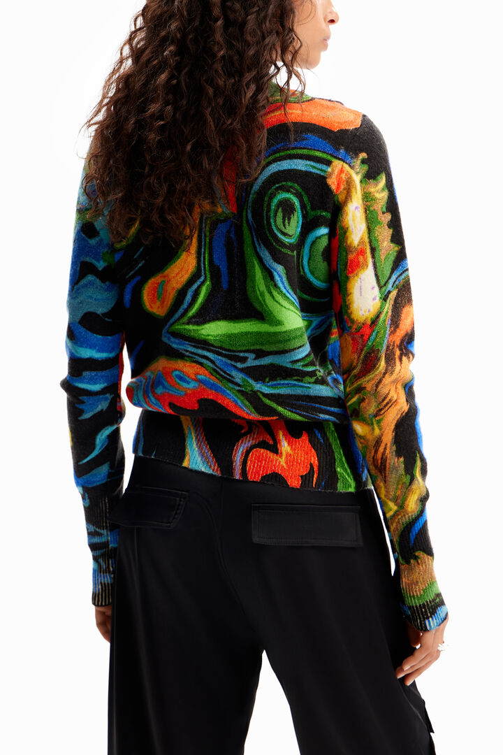 Marmorni pulover | Desigual