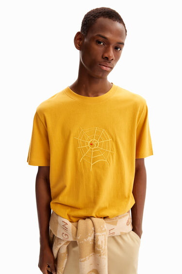 Web heart T-shirt | Desigual