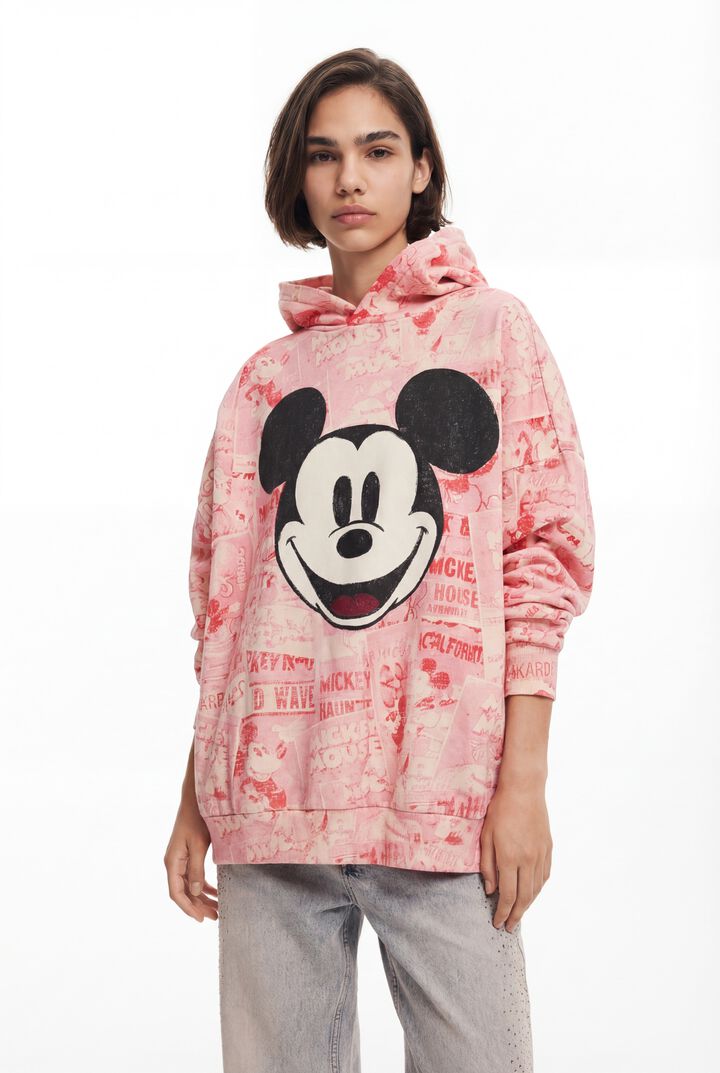 MICKEY MOUSE HOODIE WITH DRAWSTRING