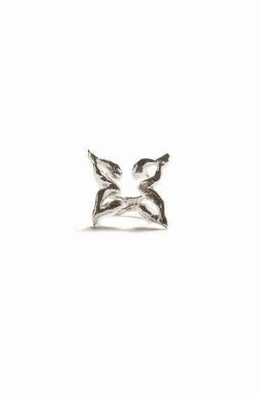 Anillo mariposa baño oro Zalio | Desigual