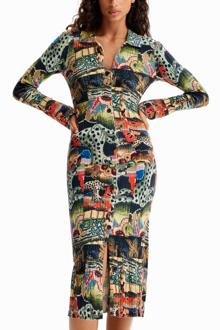 M. Christian Lacroix tapestry midi dress | Desigual