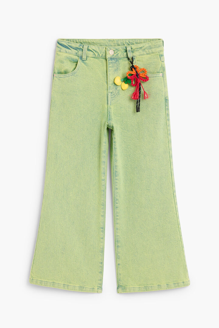 Charm denim trousers