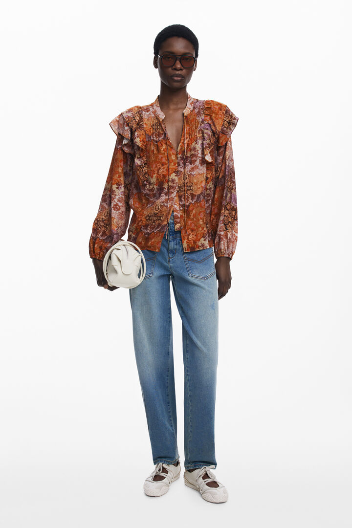 Romantic paisley blouse | Desigual