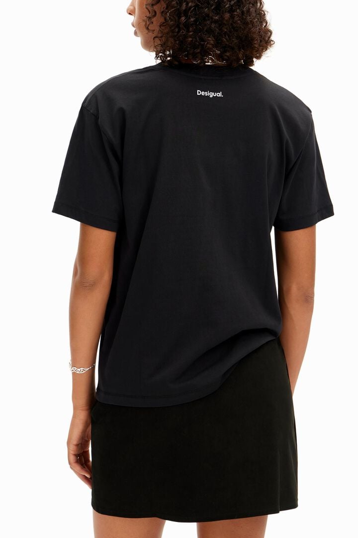 Camiseta arty ilustraci&oacute;n | Desigual