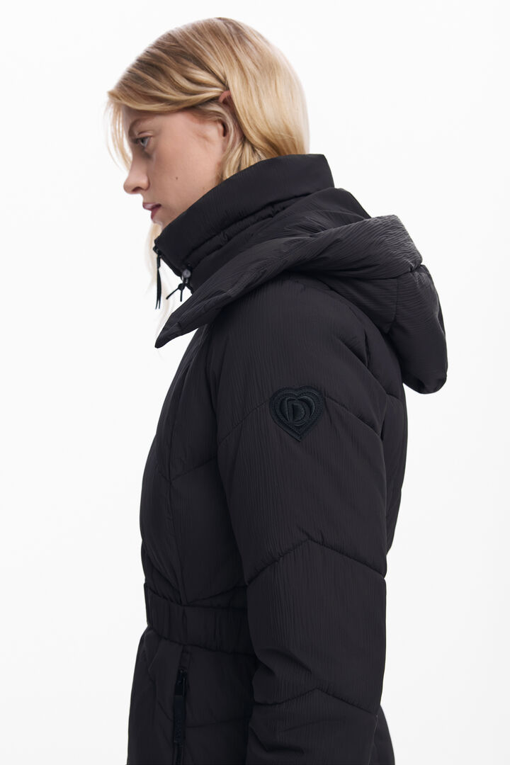 Gesteppte Jacke mit Gürtel | Desigual