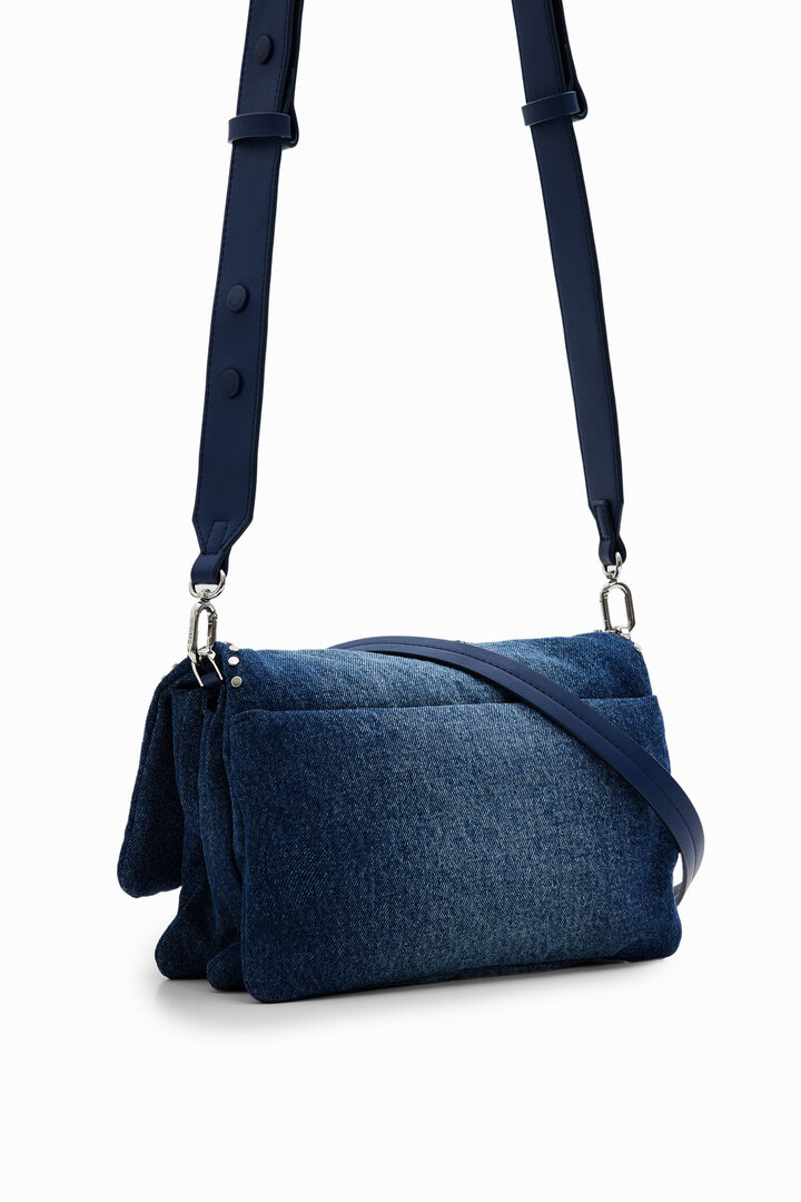 Borsa M tracolla denim Mickey Mouse | Desigual
