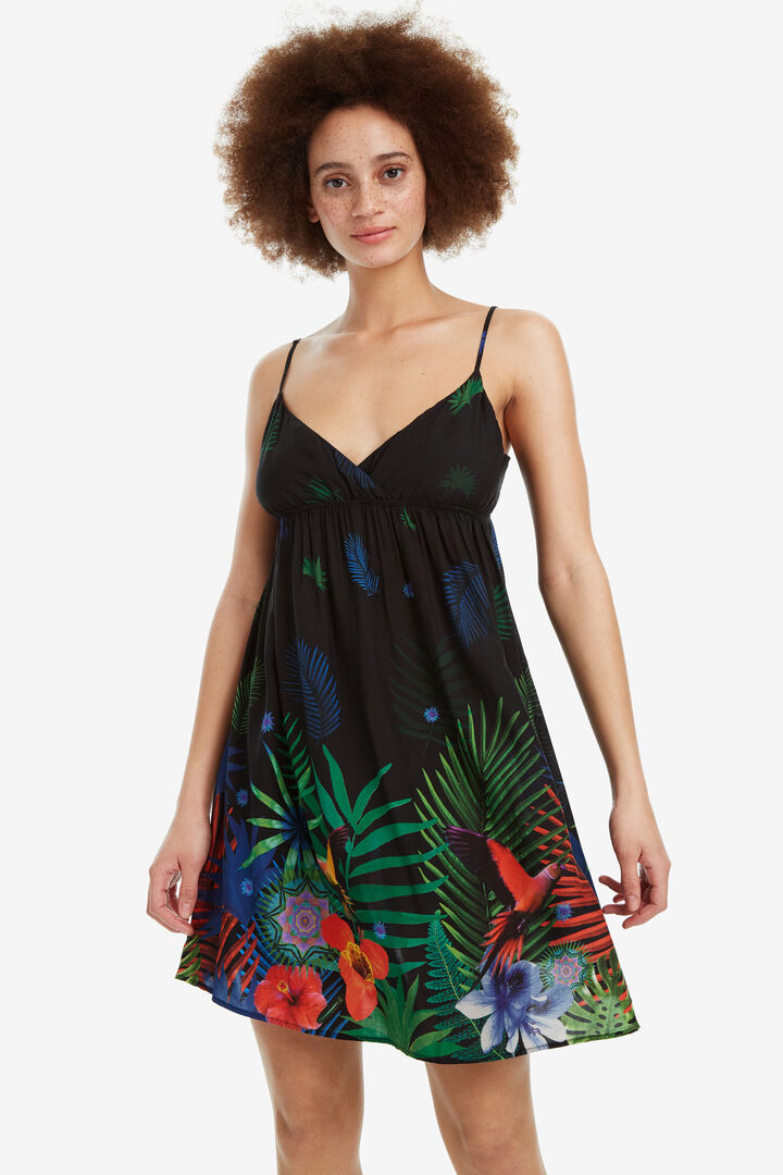 Tropical Short Dress Sia | Desigual