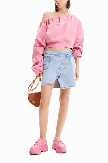 Sweat-shirt court capuche Maitrepierre | Desigual