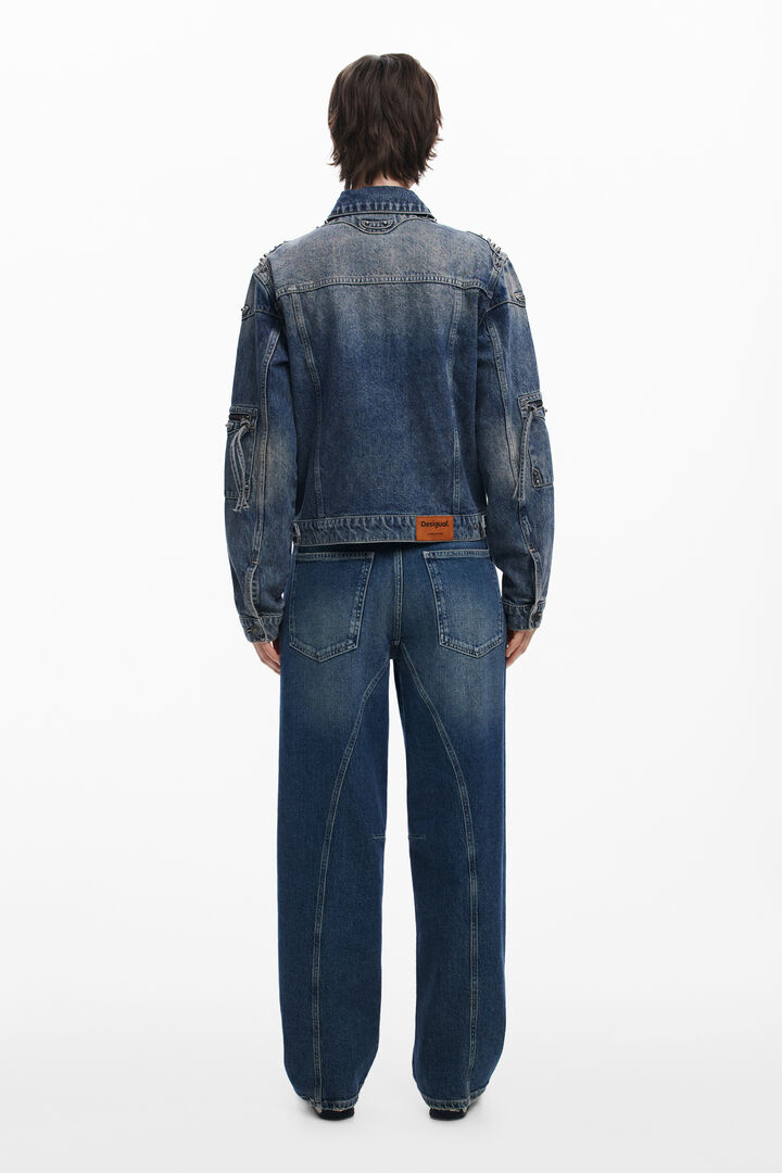 Studded denim jacket | Desigual