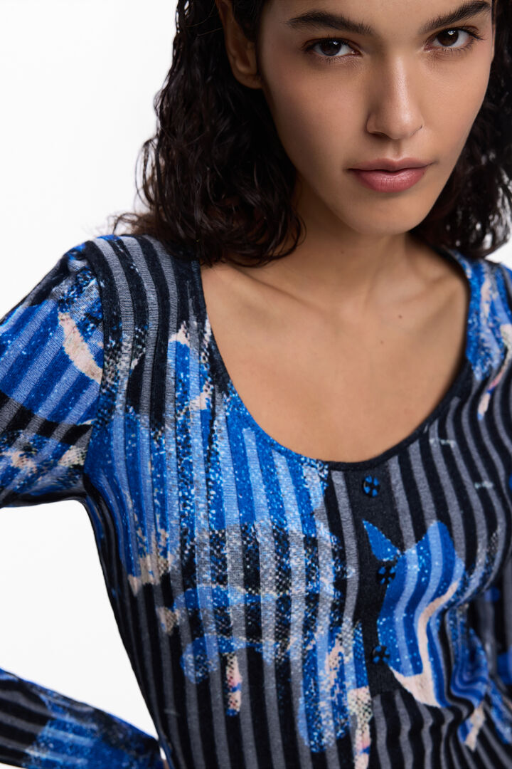 Midi pleated dress | Desigual