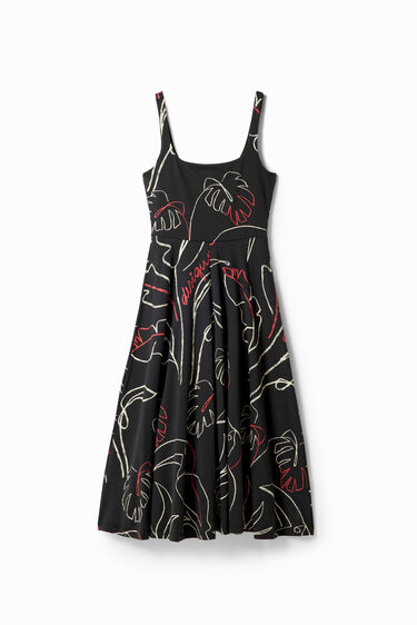 Vestit tirants punt tropical | Desigual