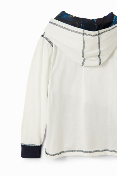 Samarreta caputxa patch | Desigual