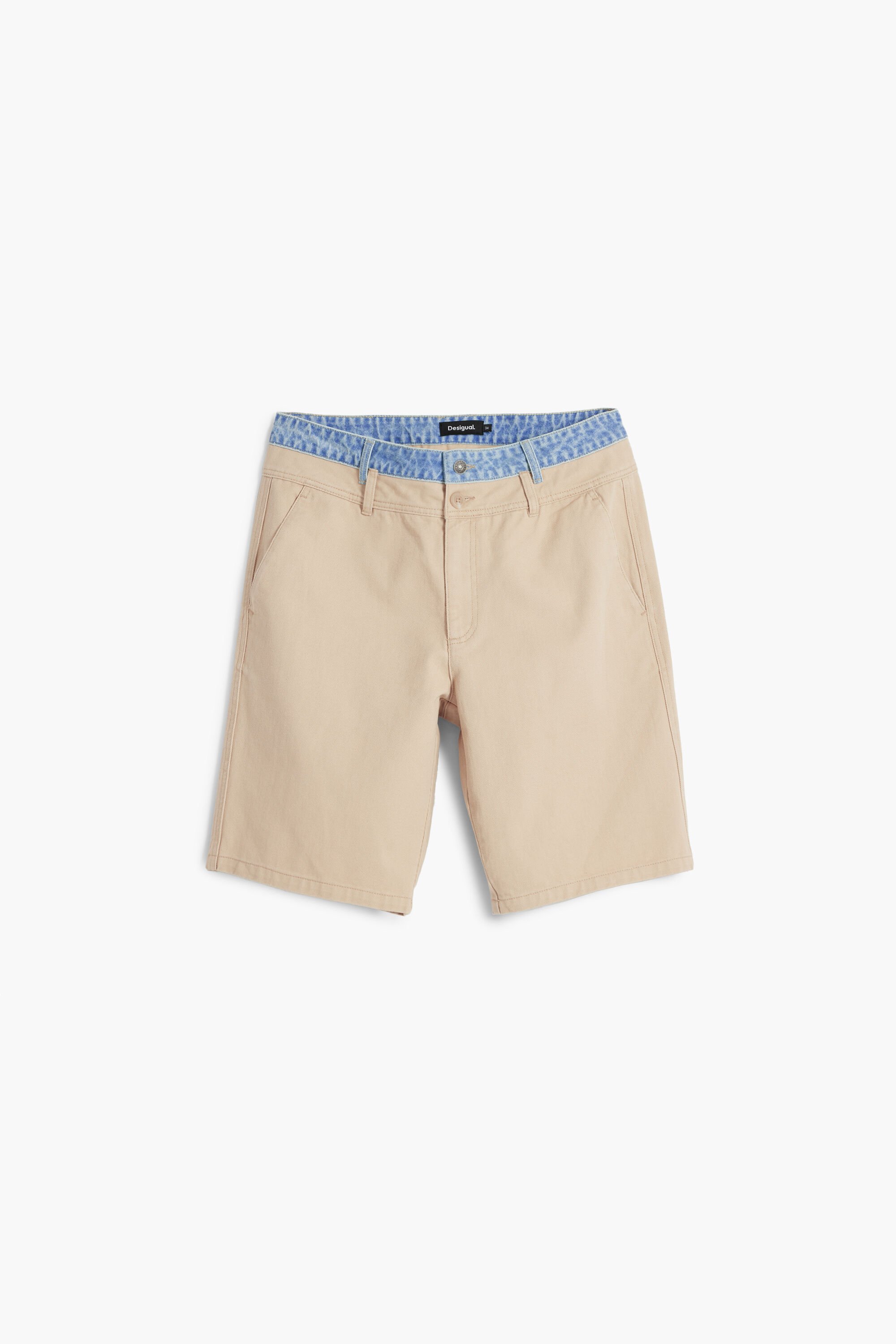 Double-waist Bermuda shorts men's I Desigual.com