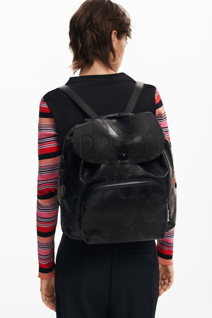 Mochila bombonera Mickey™ mediana | Desigual