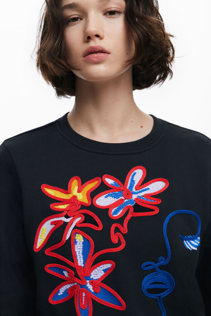 Sweatshirt with Arty print | Desigual