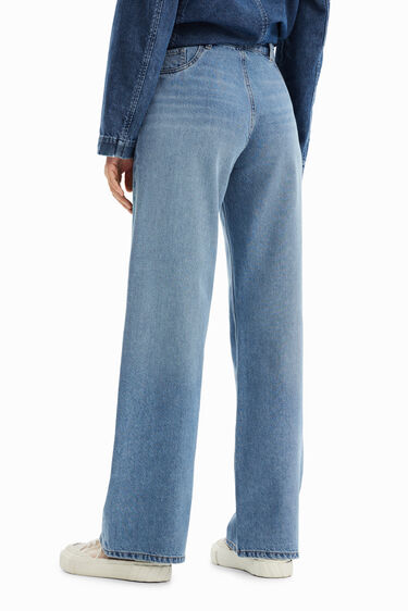 Vaqueros Wide Leg Circular Denim | Desigual