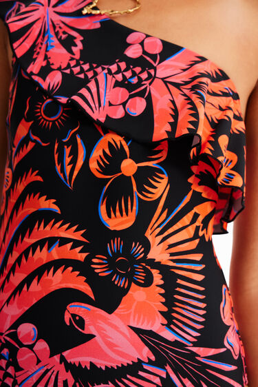 Bañador asimétrico volante | Desigual
