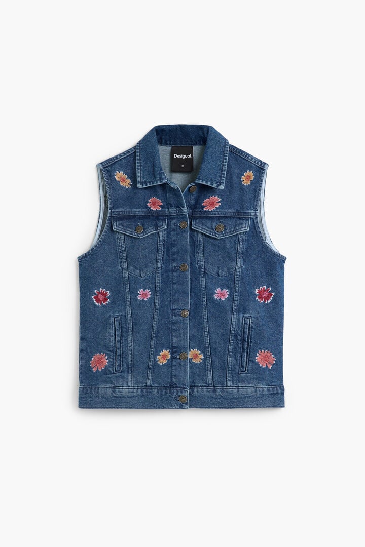 EMBROIDERED JACKET 100% COTTON