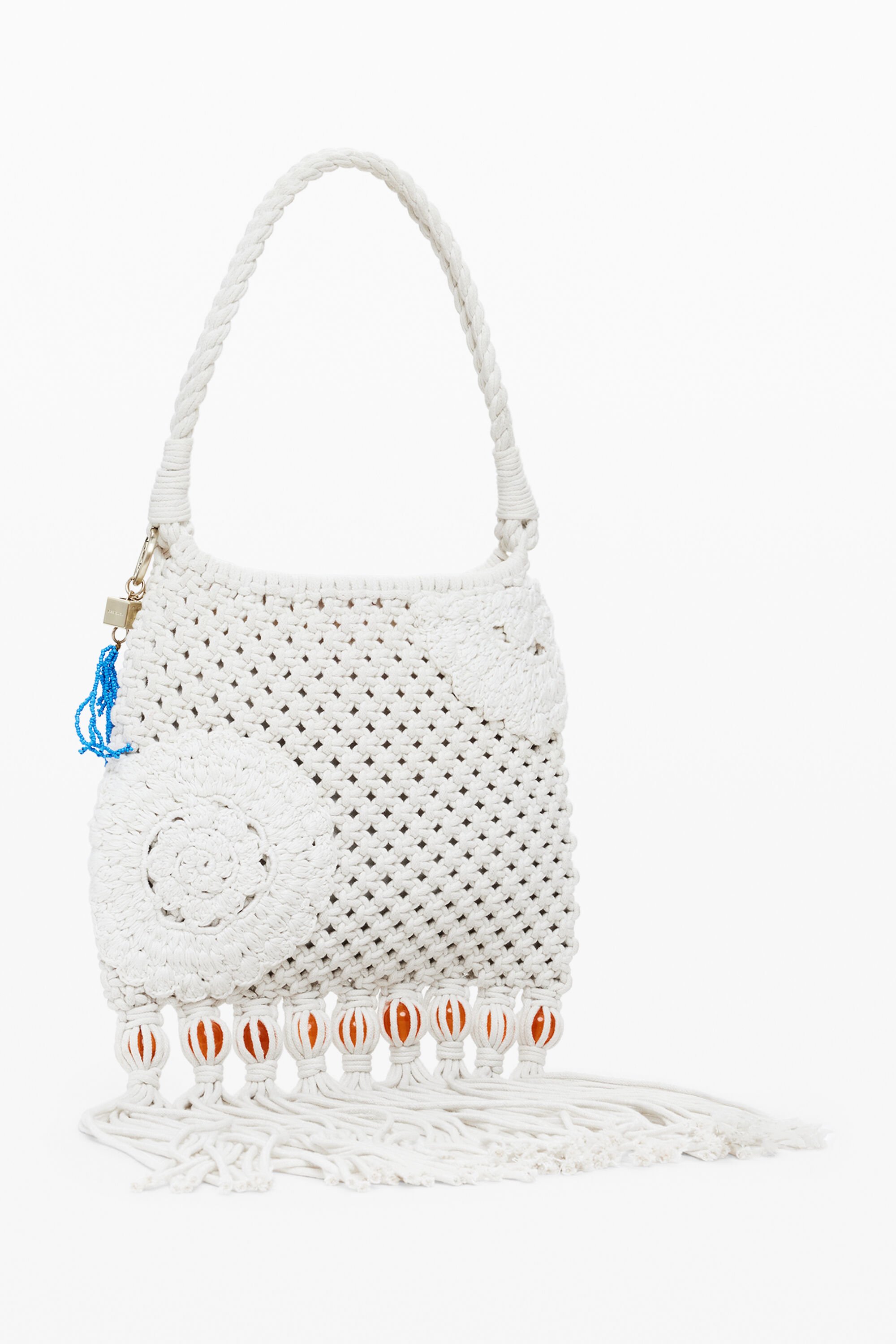 Desigual Small Crochet Shopping Bag