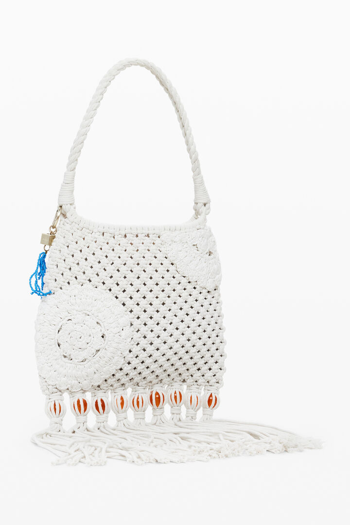 Bolso crochet shopping pequeño | Desigual