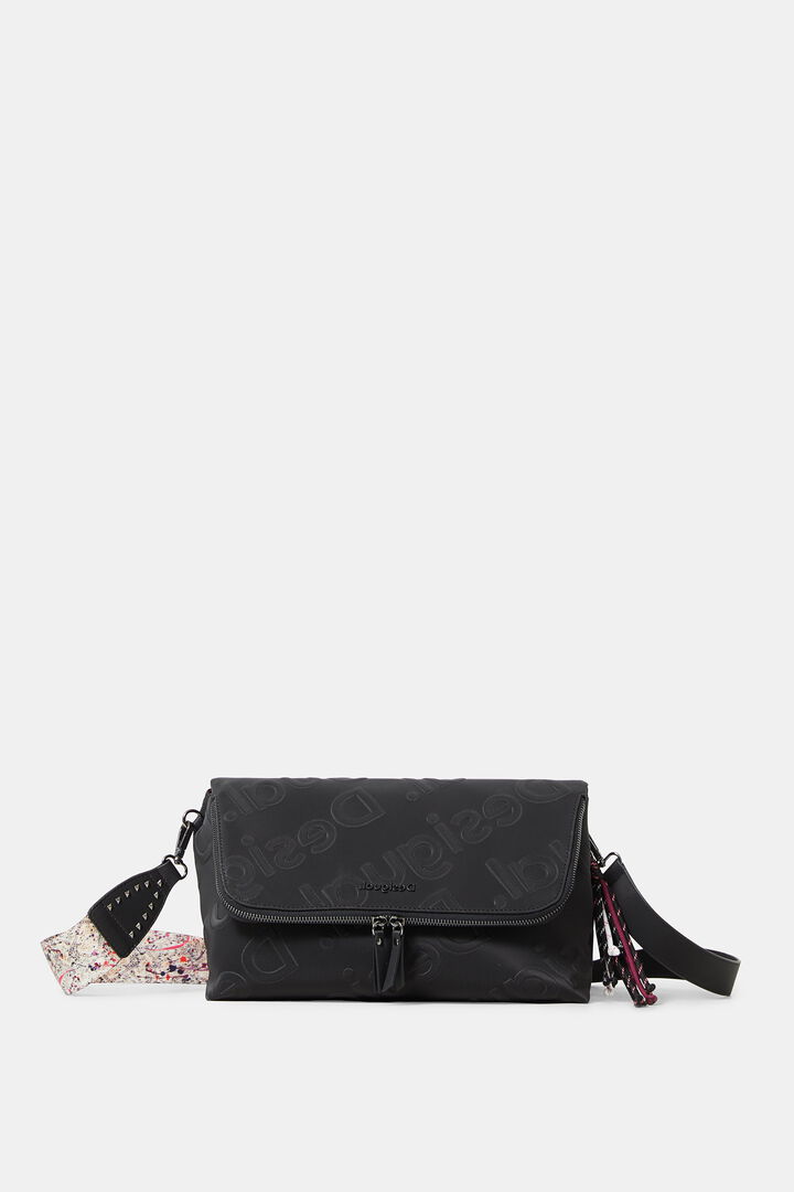 Borsa a tracolla logo in rilievo | Desigual