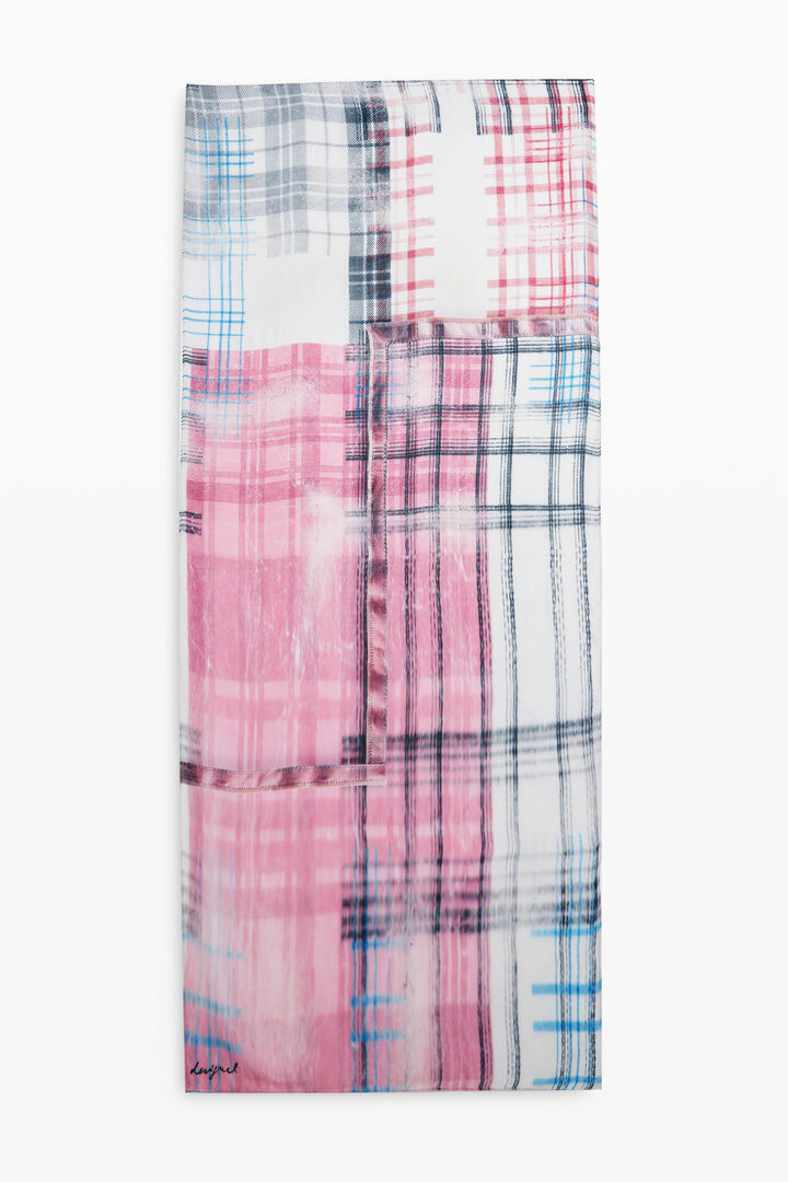 Grunge rectangular scarf