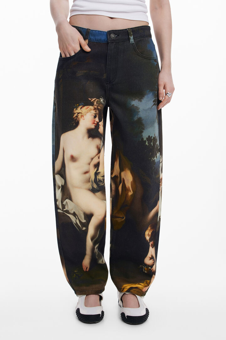 Baroque Baggy Jeans | Desigual