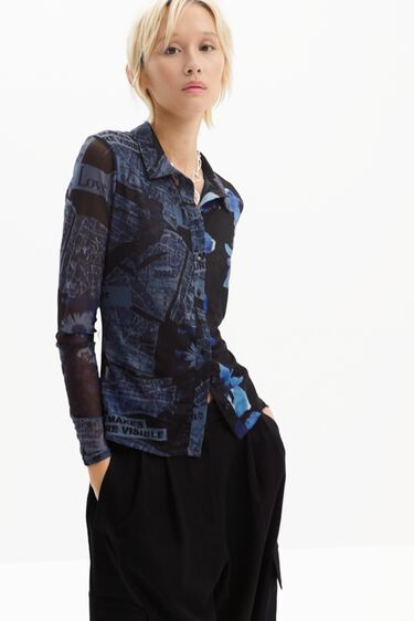 Samarreta tul patch arty | Desigual