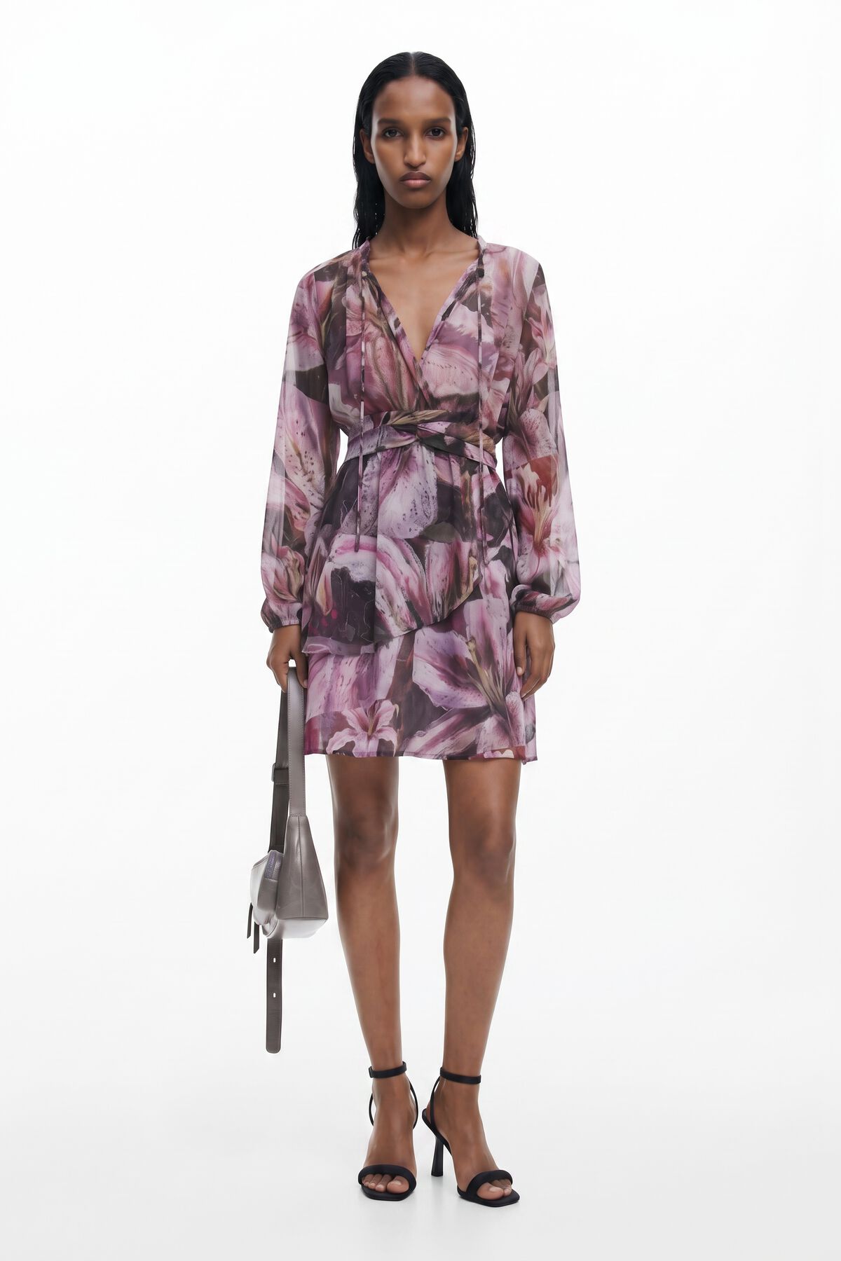 women's flowy dress orchid I Style:Bridesmaid/Wedding