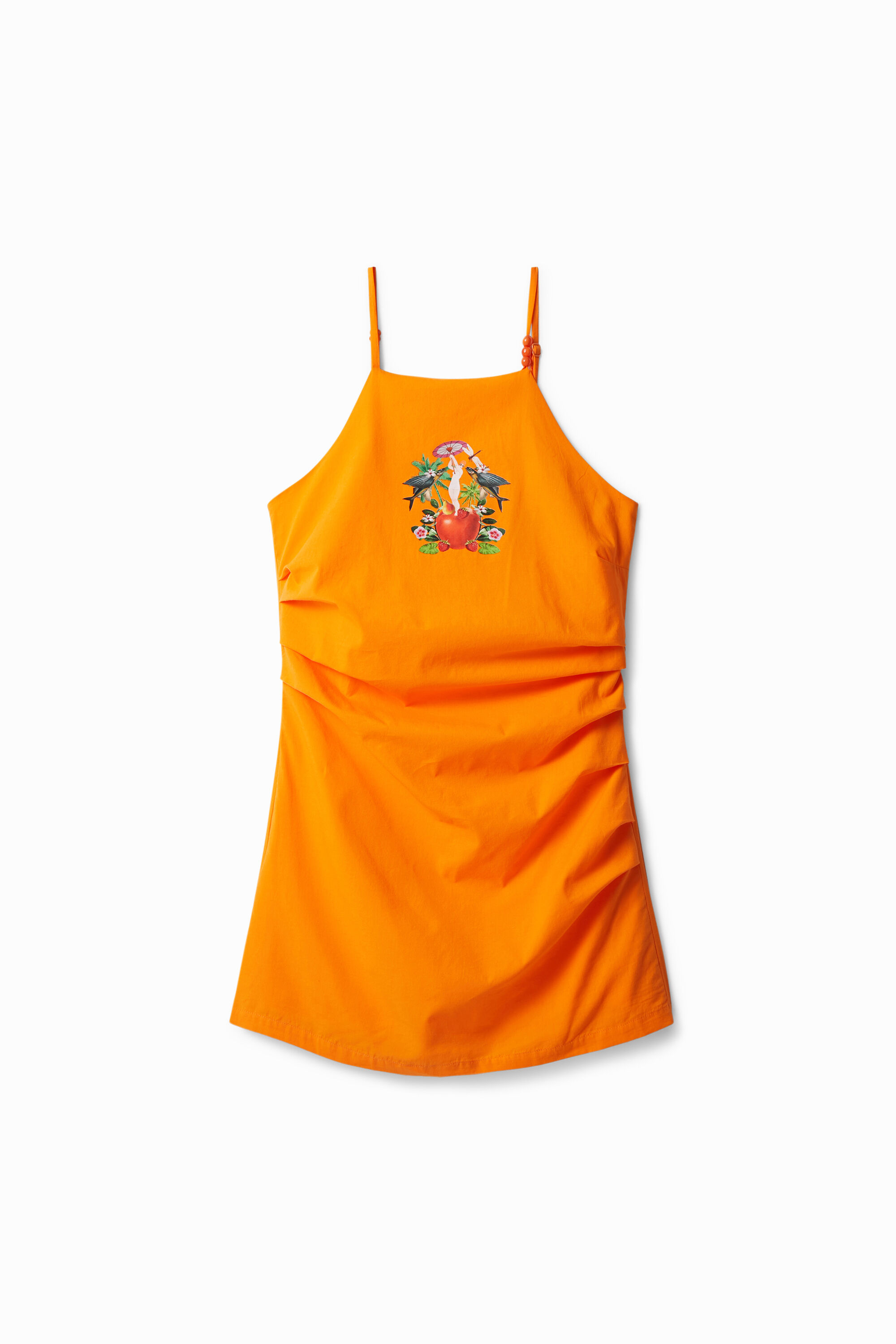 Kurzes, kunstvolles Kleid