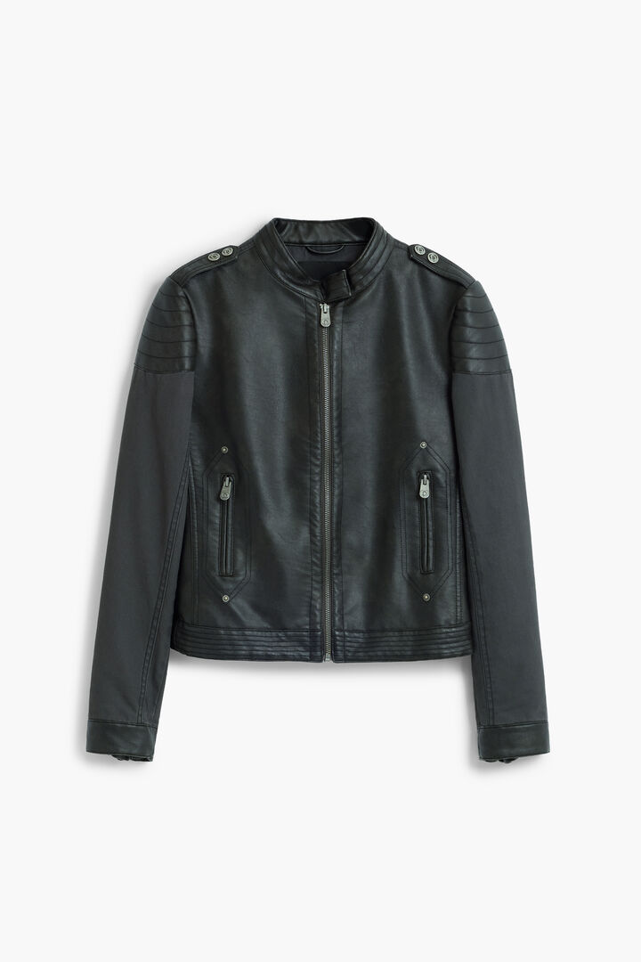 Jacket Leather Effect