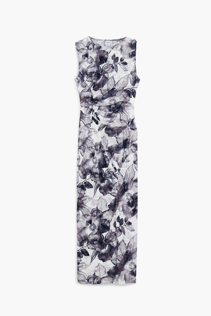Vestido midi flores | Desigual