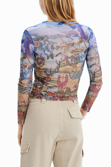 M. Christian Lacroix Mickey egér póló | Desigual