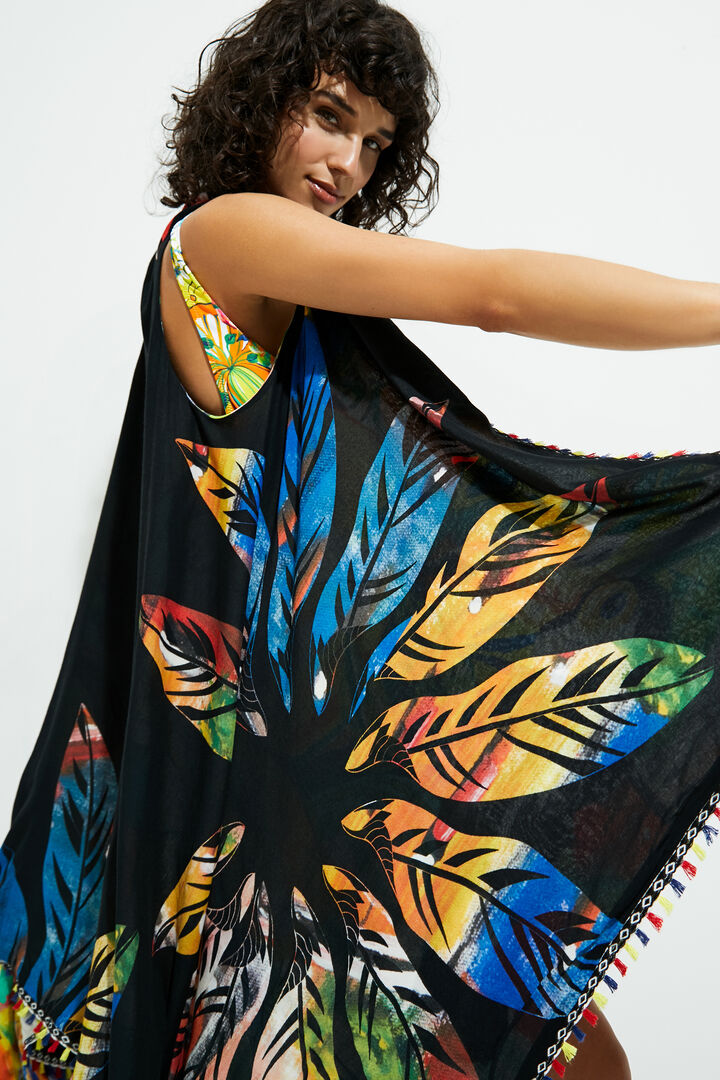 Gilet long de bain réversible | Desigual