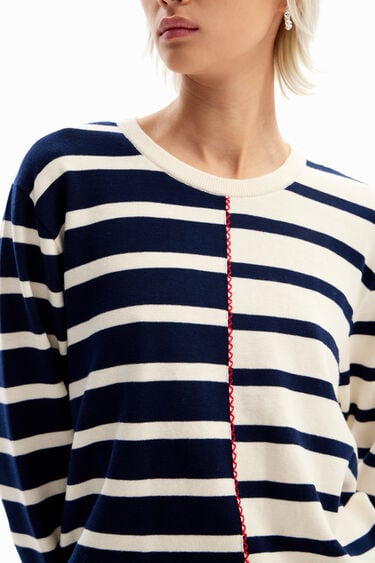 Zigzag stripe pullover | Desigual